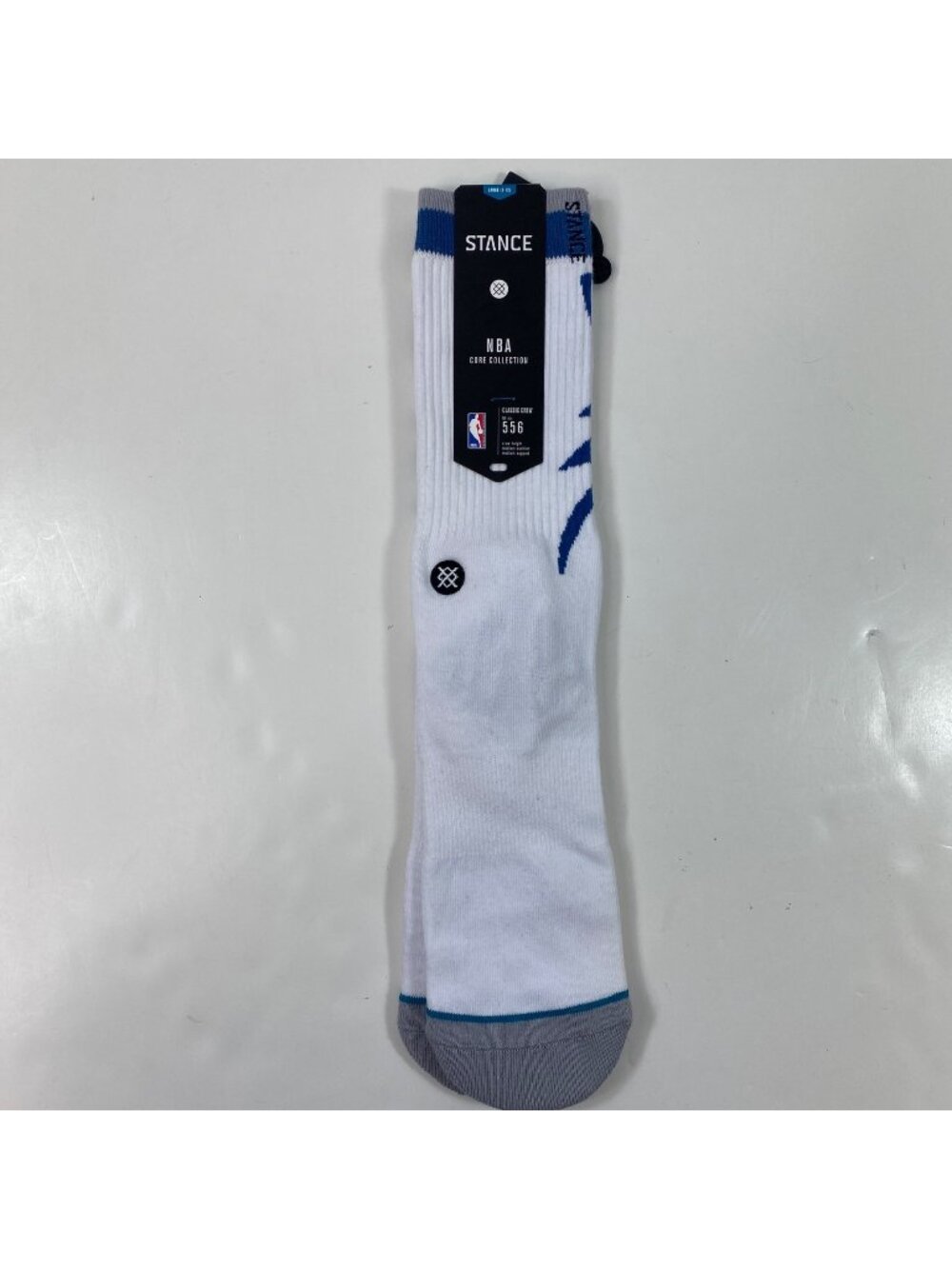 Stance Mens NBA Core Collection Timberwolves Wolves Arena Crew Socks Size Large